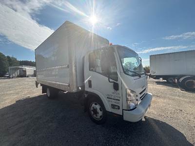 Isuzu NPR EFI Box Truck - 350HP, 6 Speed Automatic, Roll up Door