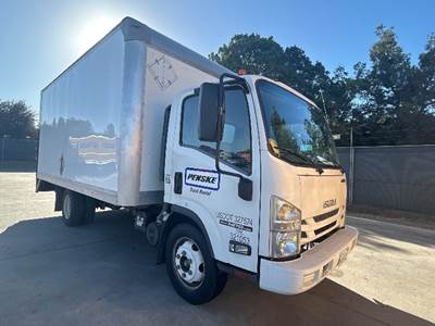 Isuzu NPR EFI Box Truck - 297HP, 6 Speed Automatic, Roll up Door