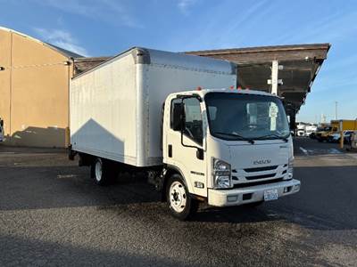 Isuzu NPR EFI Box Truck - 350HP, 6 Speed Automatic, Roll up Door