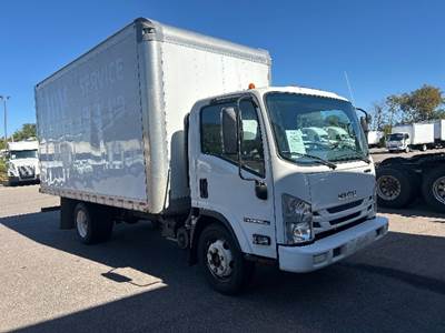 Isuzu NPR EFI Box Truck - 350HP, 6 Speed Automatic, Roll up Door
