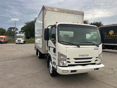 Isuzu NPR EFI Box Truck - 350HP, 6 Speed Automatic, Roll up Door