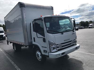 Isuzu NPR EFI Box Truck - 350HP, 6 Speed Automatic, Roll up Door