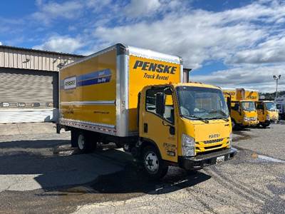 Isuzu NPR EFI Box Truck - 350HP, 6 Speed Automatic, Roll up Door