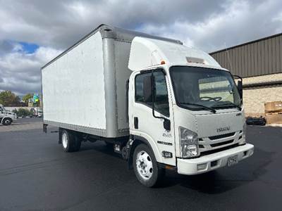 Isuzu NPR EFI Box Truck - 350HP, 6 Speed Automatic, Roll up Door