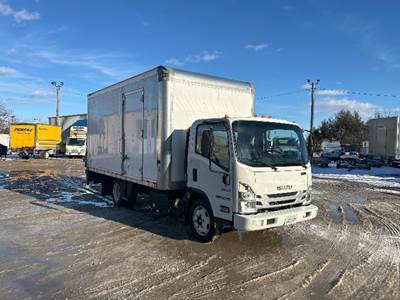 Isuzu NPR XD Box Truck - 215HP, 6 Speed Automatic, Roll up Door
