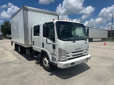 Isuzu NPR XD Box Truck - 215HP, 6 Speed Automatic, Roll up Door
