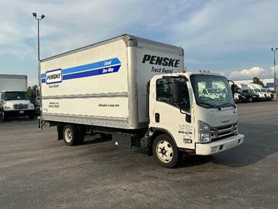 Isuzu NPR XD Box Truck - 215HP, 6 Speed Automatic, Roll up Door
