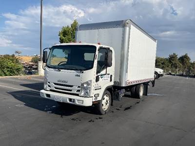 Isuzu NPR XD Box Truck - 215HP, 6 Speed Automatic, Roll up Door