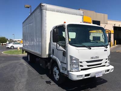 Isuzu NPR XD Box Truck - 215HP, 6 Speed Automatic, Roll up Door