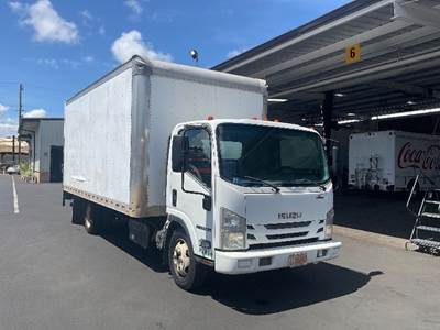 Isuzu NPR XD 18 ft Box Truck - 215HP, 6 Speed Automatic, Roll up Door