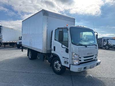 Isuzu NPR XD 14 ft Box Truck - 215HP, 6 Speed Automatic, Roll up Door