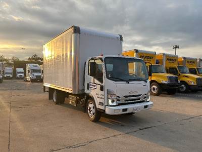Isuzu NPR XD Box Truck - 215HP, 6 Speed Automatic, Roll up Door