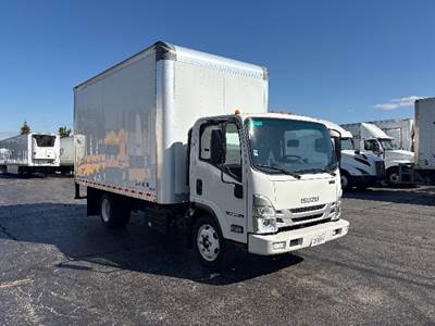 Isuzu NPR XD Box Truck - 215HP, 6 Speed Automatic, Roll up Door