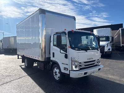 Isuzu NPR XD Box Truck - 215HP, 6 Speed Automatic, Roll up Door