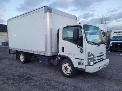 Isuzu NPR XD Box Truck - 215HP, 6 Speed Automatic, Roll up Door