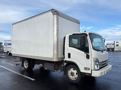 Isuzu NPR XD Box Truck - 215HP, 6 Speed Automatic, Roll up Door