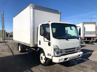 Isuzu NPR XD Box Truck - 215HP, 6 Speed Automatic, Roll up Door