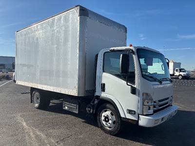 Isuzu NPR XD Box Truck - 215HP, 6 Speed Automatic, Roll up Door