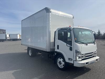 Isuzu NPR XD Box Truck - 215HP, 6 Speed Automatic, Roll up Door
