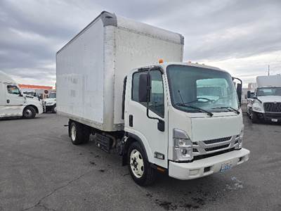 Isuzu NPR XD Box Truck - 215HP, 6 Speed Automatic, Roll up Door
