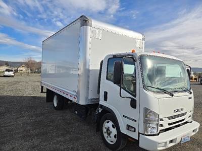Isuzu NPR XD Box Truck - 215HP, 6 Speed Automatic, Roll up Door
