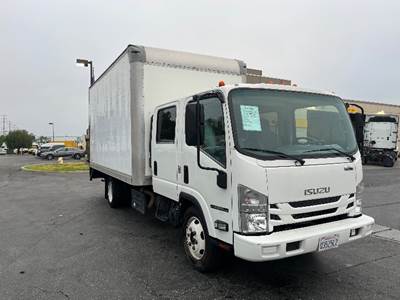 Isuzu NPR XD Box Truck - 215HP, 6 Speed Automatic, Roll up Door