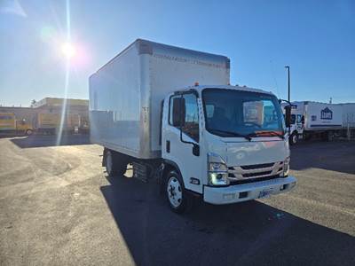 Isuzu NPR XD Box Truck - 215HP, 6 Speed Automatic, Roll up Door