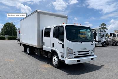 Isuzu NPR XD Box Truck - 215HP, 6 Speed Automatic, Roll up Door