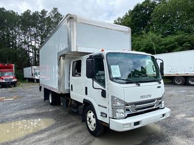 Isuzu NPR XD Box Truck - 215HP, 6 Speed Automatic, Roll up Door