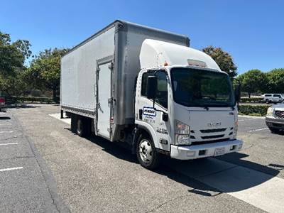 Isuzu NPR XD Box Truck - 215HP, 6 Speed Automatic, Roll up Door
