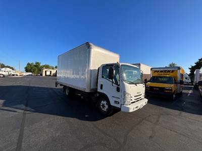 Isuzu NPR XD Box Truck - 215HP, 6 Speed Automatic, Roll up Door