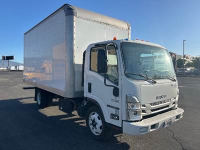 Isuzu NPR XD Box Truck - 215HP, 6 Speed Automatic, Roll up Door