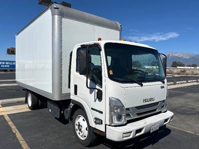 Isuzu NPR XD Box Truck - 215HP, 6 Speed Automatic, Roll up Door