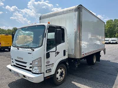 Isuzu NQR 16 ft Box Truck - 215HP, 6 Speed Automatic, Roll up Door