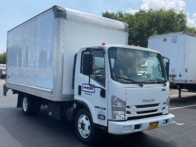 Isuzu NQR Box Truck - 215HP, 6 Speed Automatic, Roll up Door