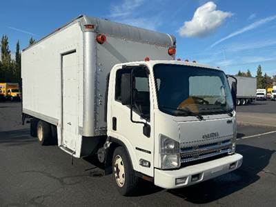 Isuzu NQR Box Truck - 215HP, 6 Speed Automatic, Roll up Door