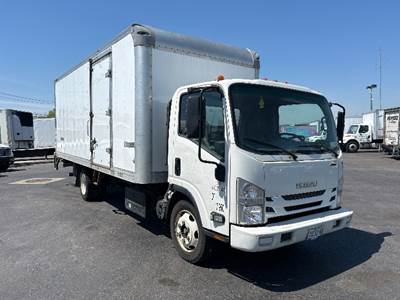 Isuzu NQR Box Truck - 215HP, 6 Speed Automatic, Swing Door