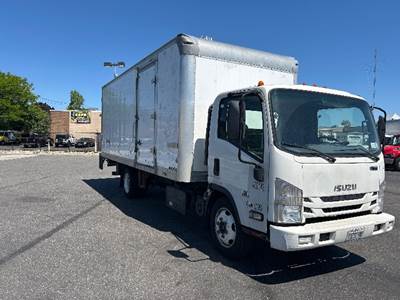Isuzu NQR Box Truck - 215HP, 6 Speed Automatic, Swing Door