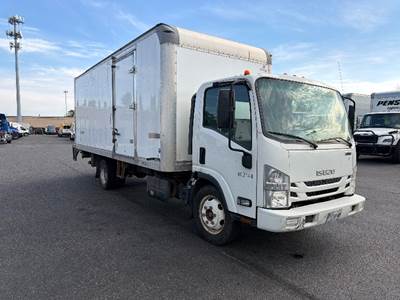 Isuzu NQR Box Truck - 215HP, 6 Speed Automatic, Swing Door