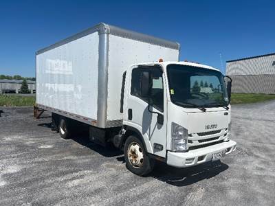 Isuzu NQR Box Truck - 215HP, 6 Speed Automatic, Roll up Door