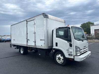 Isuzu NQR Box Truck - 215HP, 6 Speed Automatic, Swing Door