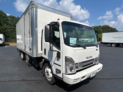 Isuzu NQR Box Truck - 215HP, 6 Speed Automatic, Roll up Door