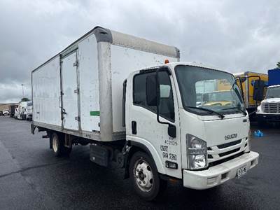 Isuzu NQR Box Truck - 215HP, 6 Speed Automatic, Swing Door