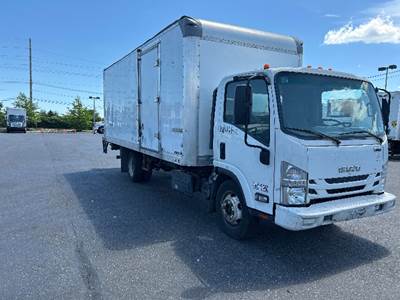 Isuzu NQR Box Truck - 215HP, 6 Speed Automatic, Swing Door