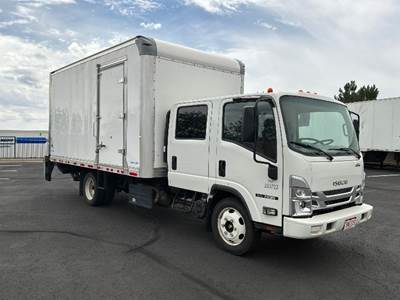 Isuzu NQR Box Truck - 215HP, 6 Speed Automatic, Roll up Door