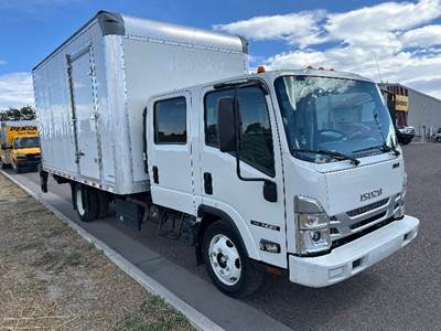 Isuzu NQR Box Truck - 215HP, 6 Speed Automatic, Roll up Door