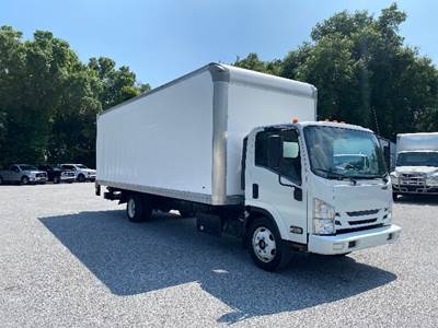 Isuzu NRR 24 ft Box Truck - 215HP, 6 Speed Automatic, Roll up Door