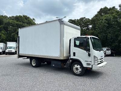 Isuzu NRR 16 ft Box Truck - 215HP, 6 Speed Automatic, Roll up Door