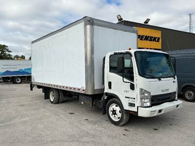 Isuzu NRR 20 ft Box Truck - 215HP, 6 Speed Automatic, Roll up Door