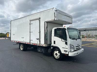 Isuzu NRR Box Truck - 215HP, 6 Speed Automatic, Swing Door